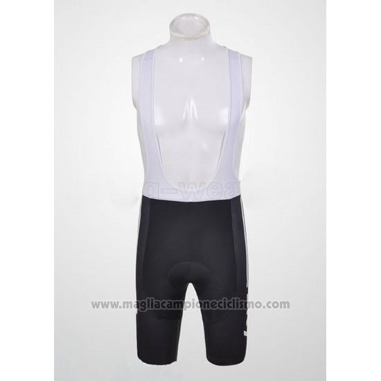 2012 Abbigliamento Ciclismo Sky Nero e Verde Manica Corta e Salopette